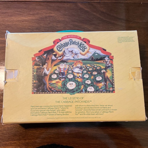 Cabbage patch kids dish set. Royal Worcester first edition. 1984 made in England - Picture 3 of 16